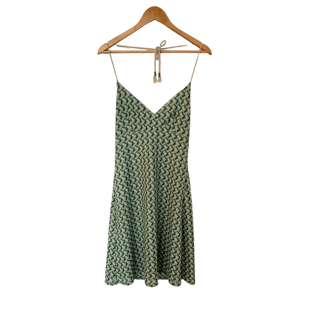 Vintage ANN TAYLOR Loft retro halter dress